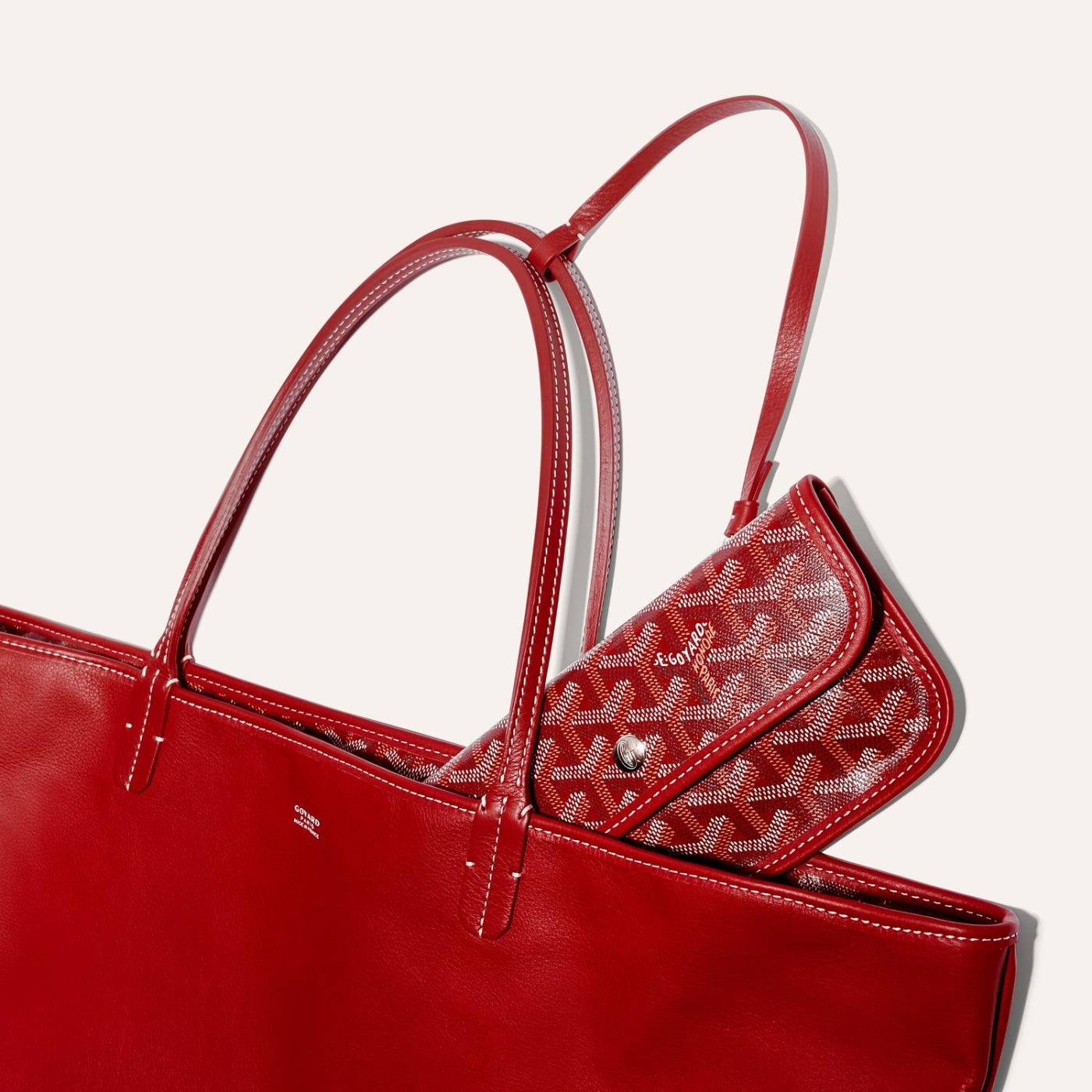 Goyard Anjou GM Tote Red - Image 3